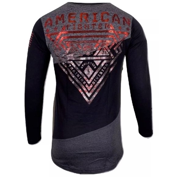 AMERICAN FIGHTER Men's T-Shirt S/S MAYVILLE TEE - Picture 2 of 10